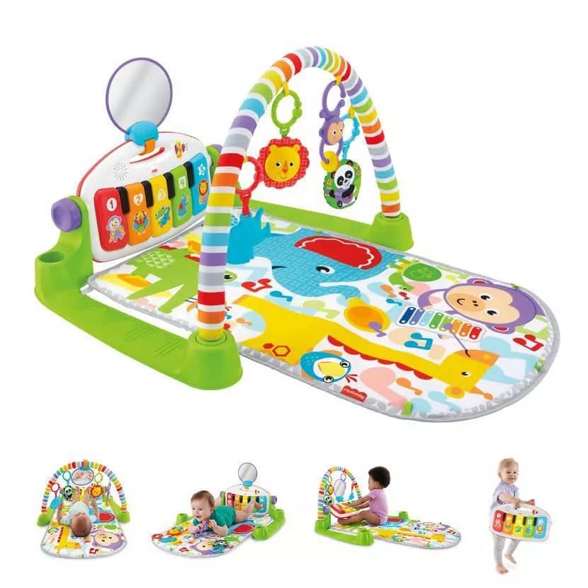 Fisher-Price - Deluxe Kick & Play Gym Piano ($39.99)