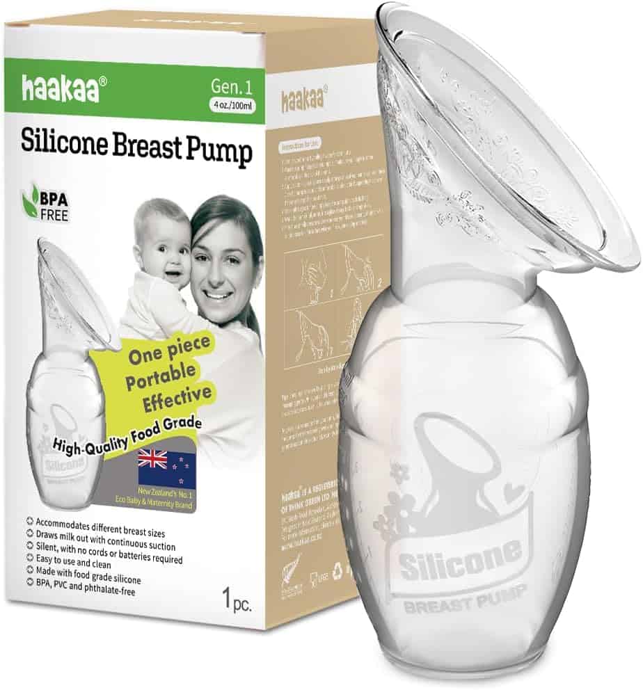 Haakaa Manual Breast Pump ($13) - Best Silicone Manual Breast Pump