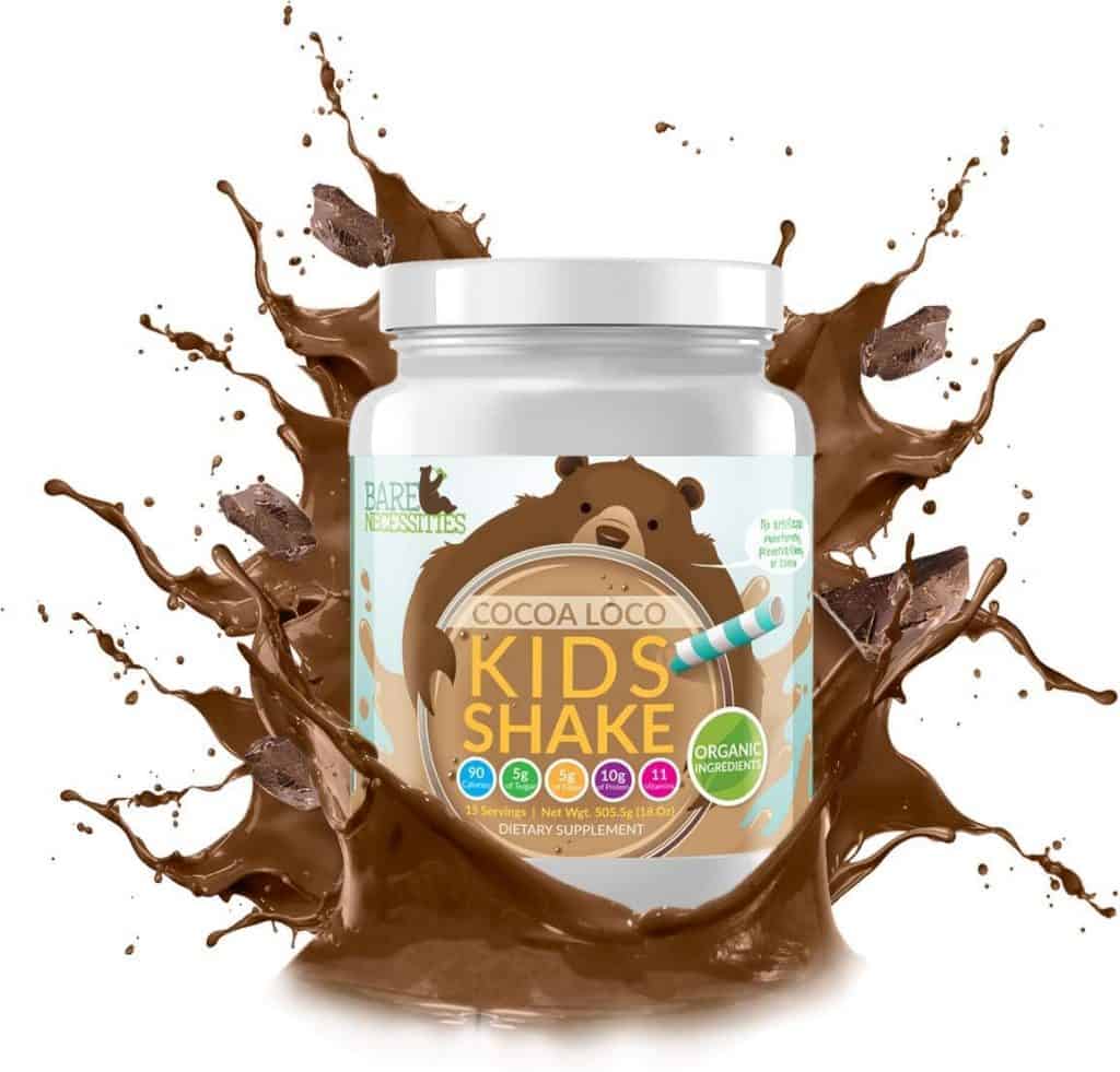 Bare Necessities Kids Shake ($20) - Best Vitamin + Fiber + Protein Shake for Kids