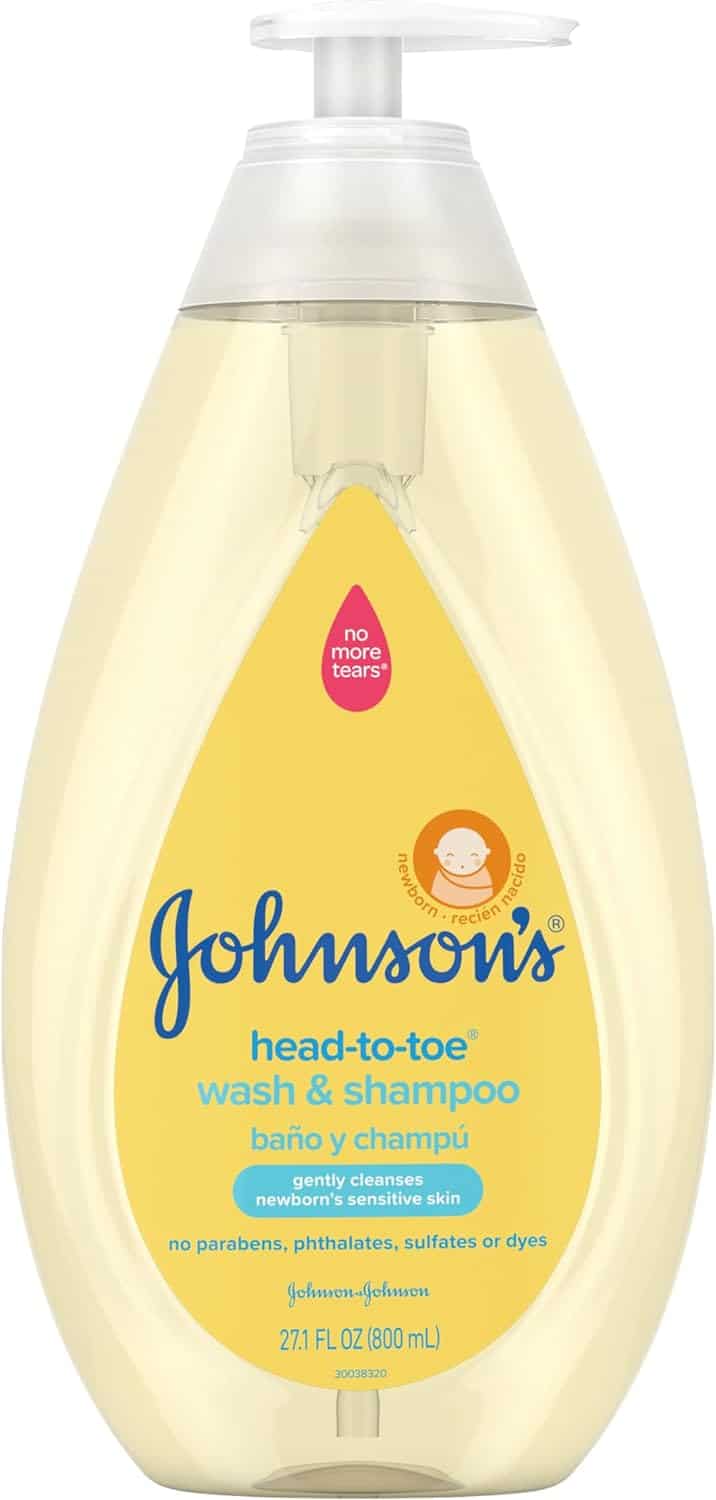 Johnson’s Head-To-Toe Gentle Baby Body Wash And Shampoo