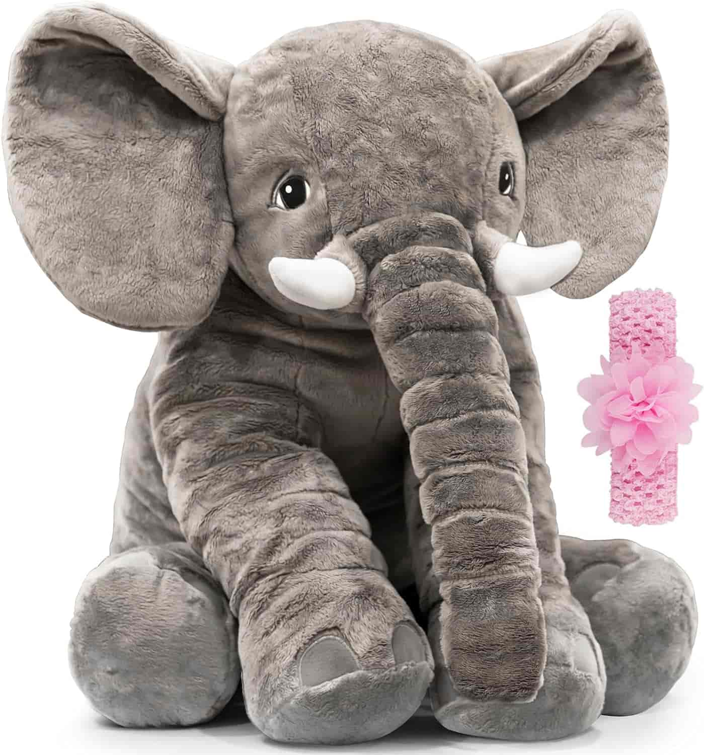 Homily Stuffed Elephant Plush Animal Toy