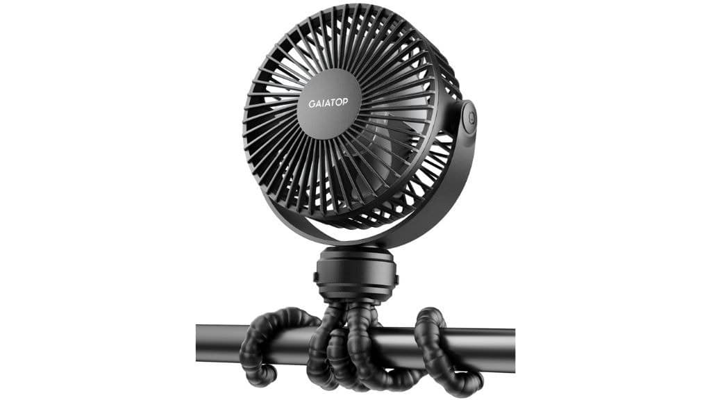 10 Best Stroller Fans for Your Baby’s Comfort in 2025! 5 Gaiatop Mini Portable Stroller Fan