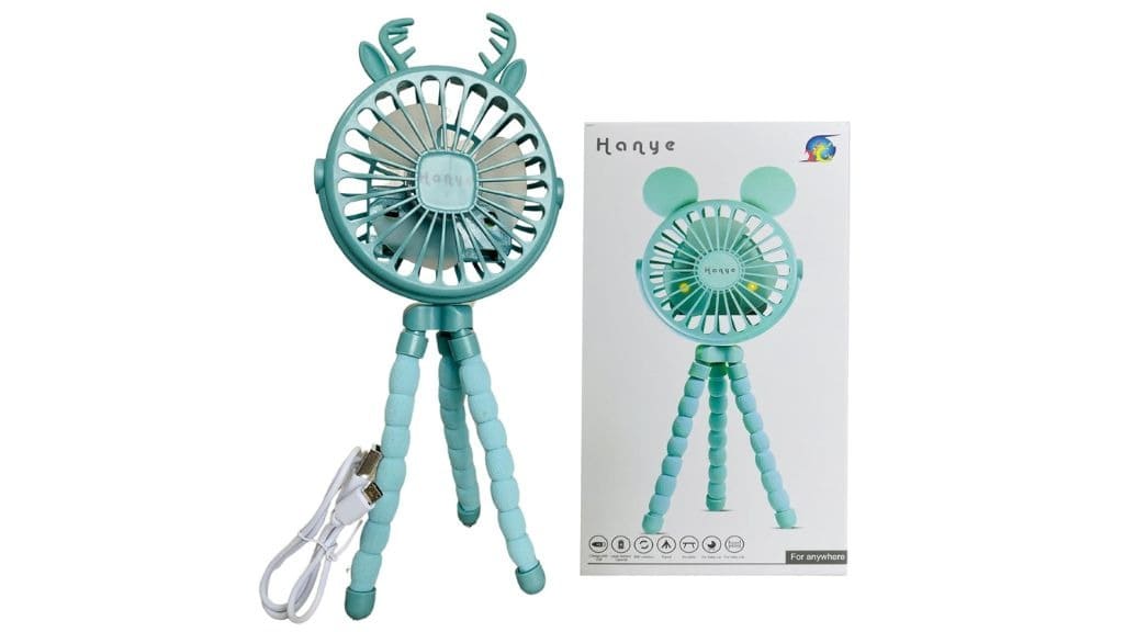 10 Best Stroller Fans for Your Baby’s Comfort in 2025! 6 TINYBERG Handheld Portable USB Fan Parenthoodbliss