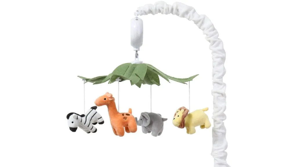 The Peanutshell Safari Crib Mobile Parenthoodbliss