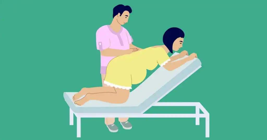 5 Best Birthing Positions for a Safe and Comfortable Delivery 3 Hands and Knees birthing Position Parenthoodbliss